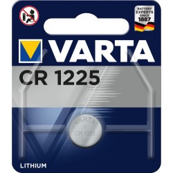 Pile électronique lithium CR1225 Varta