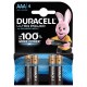Piles alcalines LR03 - AAA Duracell Ultra power (blister de 4)