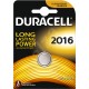 Pile électronique lithium CR2016 Duracell