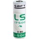 Pile SAFT 3.6V LS17500 Lithium nu