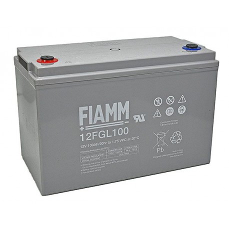 Batterie AGM FIAMM 12FGL100 12V 100Ah