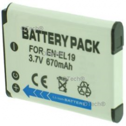 Batterie Appareil Photo NIKON EN-EL 19 3.7V Li-lon 700mAh