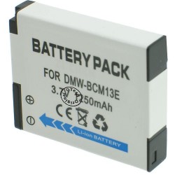 Batterie de rechange pour  Appareil Photo PANASONIC BCM13 3.6V Li-Ion 1050mAh