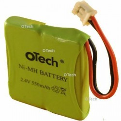 Batterie de remplacement pour TSF DECT ACCUS OTech Prismatic 2.4V Ni-Mh 650mAh