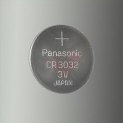 Pile électronique lithium CR3032 Panasonic