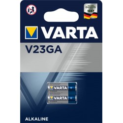 2 Piles électronique alcaline 12V 23A - V23GA Varta