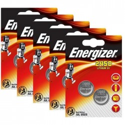 10 Piles électroniques Energizer CR2450