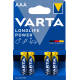 Piles alcalines LR03 - AAA Varta High Energy(blister de 4)