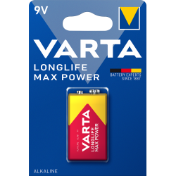 Pile alcaline 6LR61 - 9V Varta Max Tech