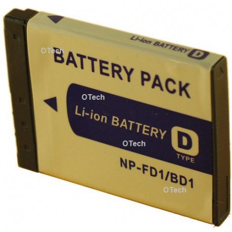 Batterie de remplacement pour NP-FD1 / BD1 3.7V L6/8