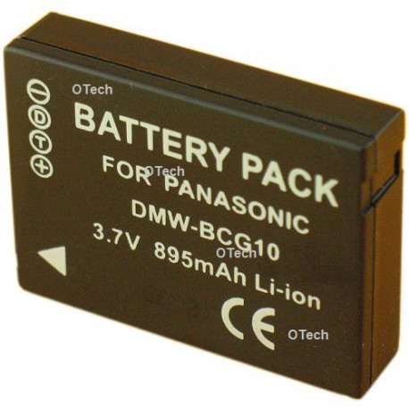 Batterie pour appareil photo PANASONIC DMW-BCG10 3.7V L7/10